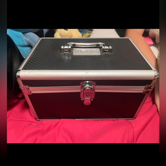 Black and Silver Storage Case
